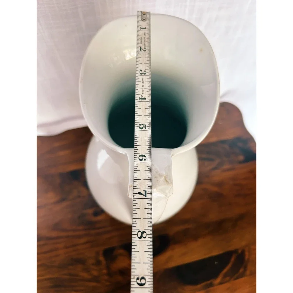 Antique WH Grindley Royal Ironstone White Pitcher 1891-1914